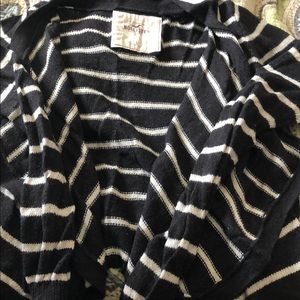 Hollister brown and cream cardi